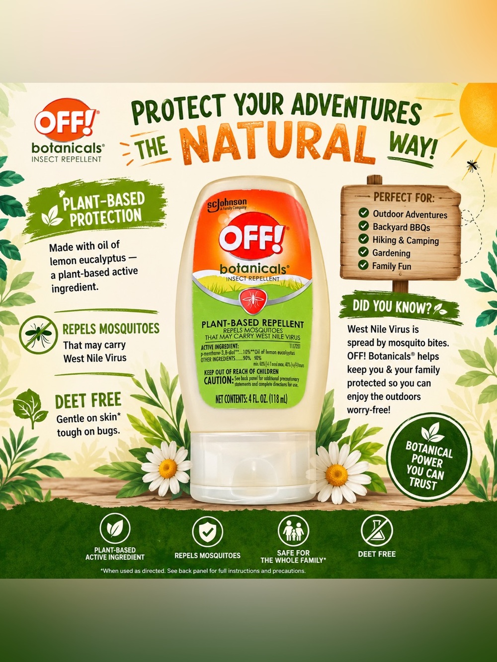 OFF! Botanicals Plant-Based Repellent